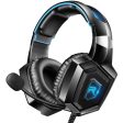 K8 Gaming Headset for Xbox One, PS4 Headset with Surround Sound, over Ear Headphones with Noise Canceling Mic & RGB Light, Compatible with Nintendo Switch Mac Hot on Sale