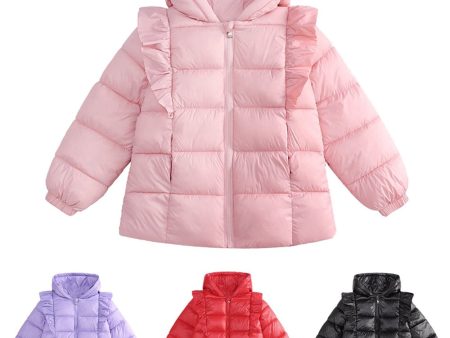 18M-6T Winter Coats for Kids with Hoods Light Puffer Jacket for Baby Girls, Infants, Toddlers Online Hot Sale