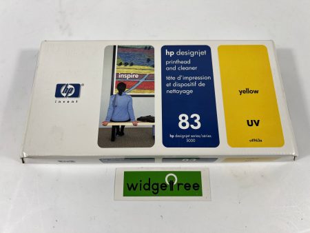 HP 83 Yellow UV Printhead and Cleaner - C4963A    New For Cheap