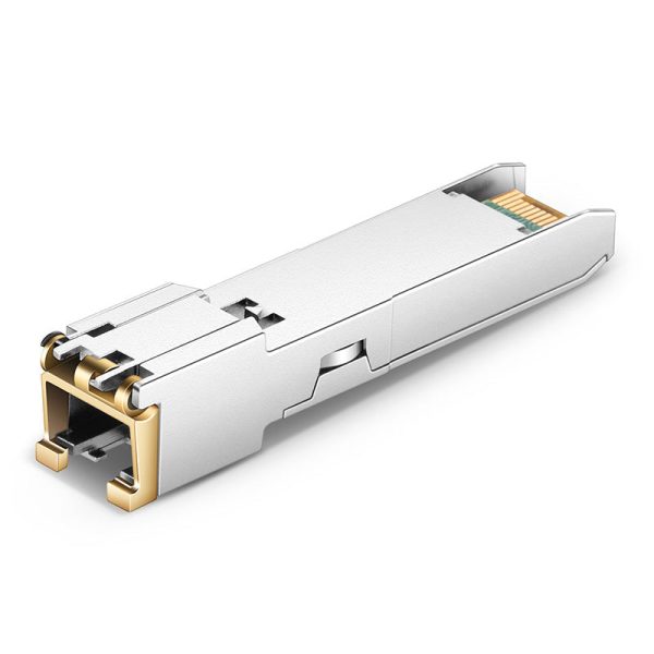 Brocade E1MGTX-A Compatible 10 100 1000BASE-T SFP SGMII RJ45 100m Copper Transceiver Sale