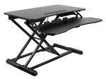 Mount-It! Adjustable Standing Desk w  Keyboard Tray - MI-7953    Used For Sale