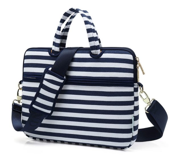 Canvas Laptop Shoulder Bag Messenger Bag for Women Hot on Sale