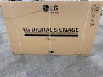 LG 70  UHD LED LCD Commercial TV - 70UL3E-T    Used Hot on Sale