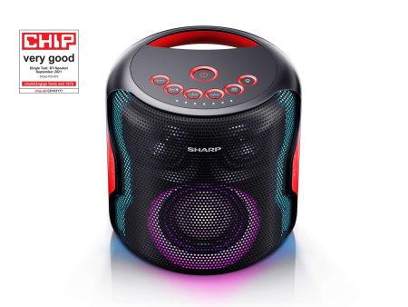 Sharp PS-919 2.1 portable speaker system Black 130 W NO CHARGER INC Hot on Sale