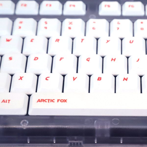 New Arctic Fox Crystal Wired Keyboard For Cheap