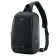 Sling Bag Fit in 14.1inch Laptop with USB Charging Bottle Pocket 8L Online Sale