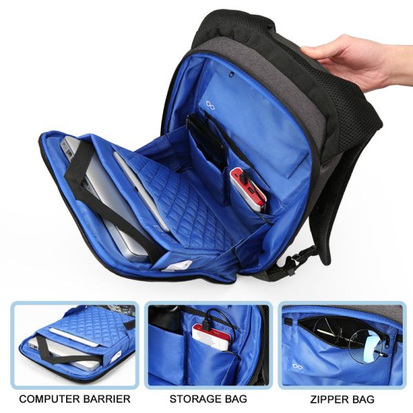 Anti-theft Backpack for Men 15inch Multifunction USB Charging Bags Laptop Backpack on Sale