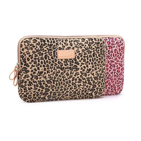 Leopard Print MacBook Air Pro Sleeve 13.3inch Laptop Sleeve Bag Handbag Sleeve Case Sale