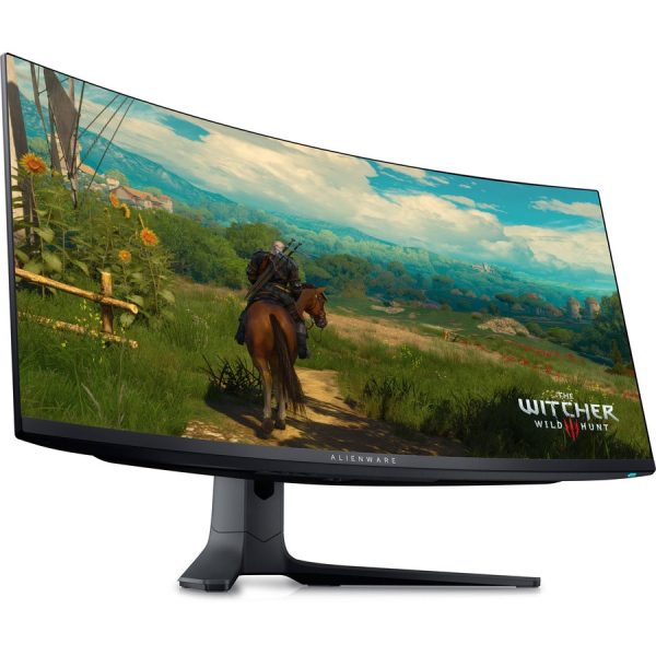 Alienware AW3423DWF 34 Class UW-QHD Curved Screen Gaming OLED Monitor - 21:9 - Dark Side of the Moon - AW3423DWF For Cheap