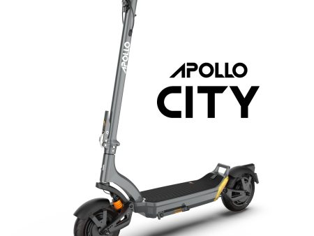 Apollo - City Pro 2024 Premium Electric Scooter w 43 mi Max Range & 34 mph Max Speed - Space Gray - Cheap