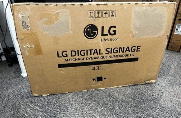 LG 43  FHD LED LCD Signage TV - 43SM5B-B    Used Hot on Sale