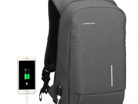 Anti-theft Backpack for Men 15inch Multifunction USB Charging Bags Laptop Backpack on Sale