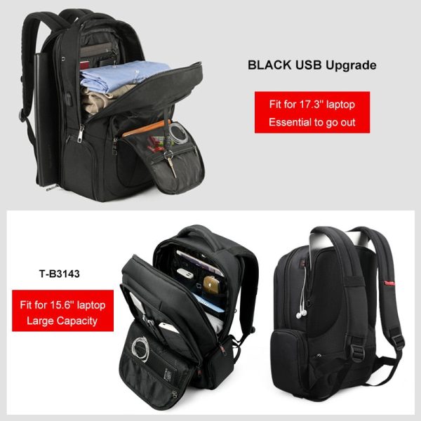 Stylish Anti theft Backpack for Men 27L 15.6 inch Laptop Backpacks School Travel Backpack Fashion