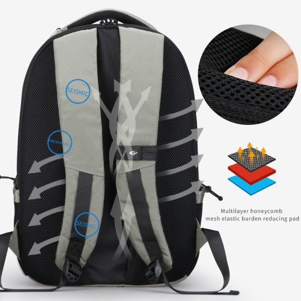 Backpack with Multiple Compartments USB Charging Port 15inch Laptop Backpacks Online