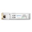 Brocade E1MGTX-A Compatible 10 100 1000BASE-T SFP SGMII RJ45 100m Copper Transceiver Sale