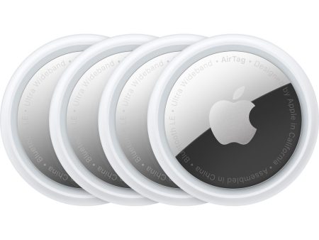 Apple AirTag Bluetooth Tracker - Pack of 4 Supply