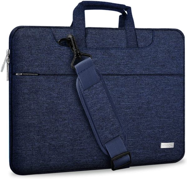 Laptop Shoulder Bag for MacBook Air Pro, XPS 13, Surface Book 13.5  Spill-Resistant Handbag with Shoulder Strap For Sale