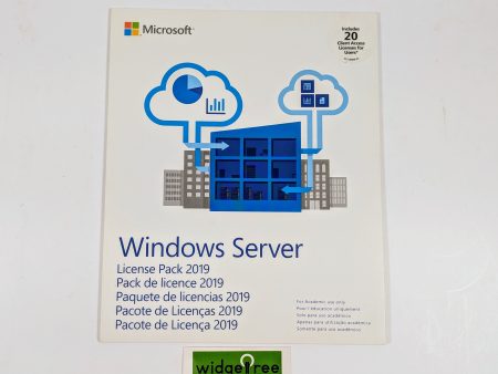 Microsoft Windows Server 2019 Academic License 20pk - R18-05881    New Online