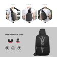 Sling Crossbody Bags Casual Splashproof  9.7 inch Crossbody Bag for Men Black Fashion