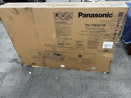 Panasonic 75  4K UHD LED LCD Digital Signage TV - TH-75EQ1W    Used Online Hot Sale